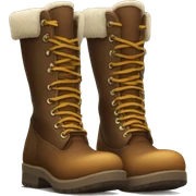 A pair of high boots sticker
