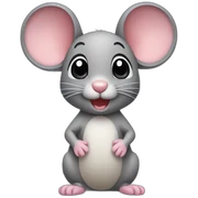 cute mouse sticker