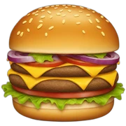 Burgers sticker