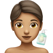 skin care girl sticker