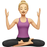 yoga sticker