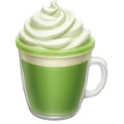 Matcha latte  sticker