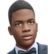outdoor formal portrait of boy sticker