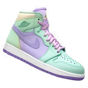 Pastel jordan one sticker