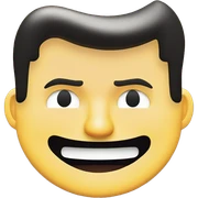 Man face  sticker