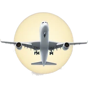 airplane sticker