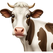 Austrian cow sticker