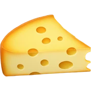 Cheese slice sticker