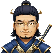 Samurai Strategist sticker