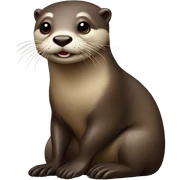Otter sticker