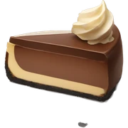 Chocolate cheesecake  sticker