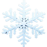 Fancy snowflake  sticker