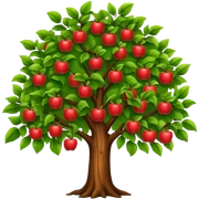 apple tree sticker