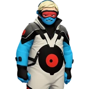 blue skinned boy with goggles sticker