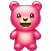 gummy bear  sticker