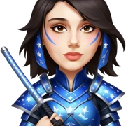 Celestial Samurai sticker