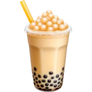 Bubble tea sticker