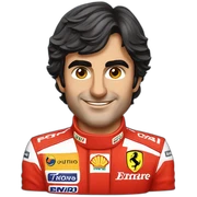 carlos sainz ferrari sticker