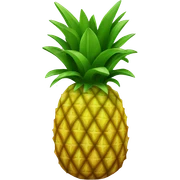Pineapple sticker