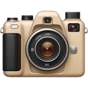 Camera beige sticker