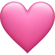 Pink heart  sticker