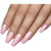 Light pink nails sticker