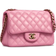 bolso rosa de chanel sticker