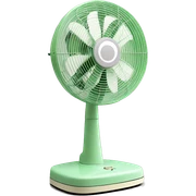 Cute classic pastel green Stand fan sticker