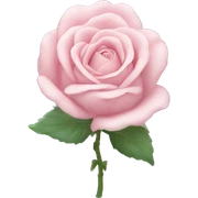 Cœur pastel rose sticker
