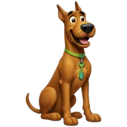 Scooby doo sticker