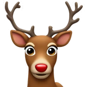 Rudolph sticker
