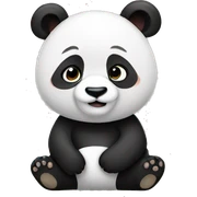 Panda sticker
