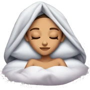 ariana grande sleeping sticker