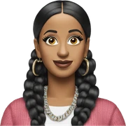 Cardi b  sticker