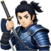 Warrior Samurai sticker