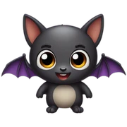 cute bat sticker
