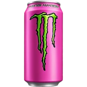 Monster energy drink pink sticker