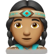Native american sticker