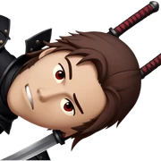 Shadow Samurai sticker