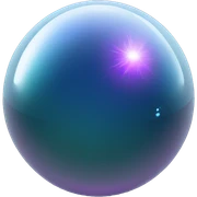 magic ball sticker