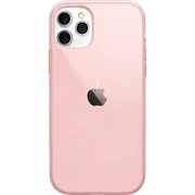 Light pink iPhone 12 with a light pink case sticker