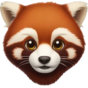 Red panda  sticker