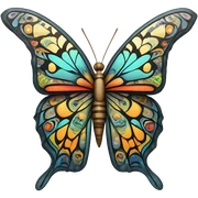 Butterfly  sticker