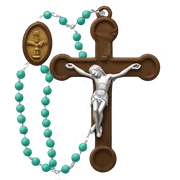 Rosary sticker