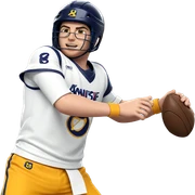 boy in sports gear sticker