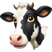 cow sticker