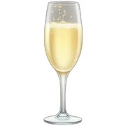 Champagne sticker
