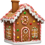 gingerbread house sticker