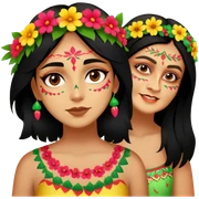 Flower-Crowned Dancer sticker