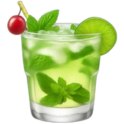 Beautiful birthday mojito sticker